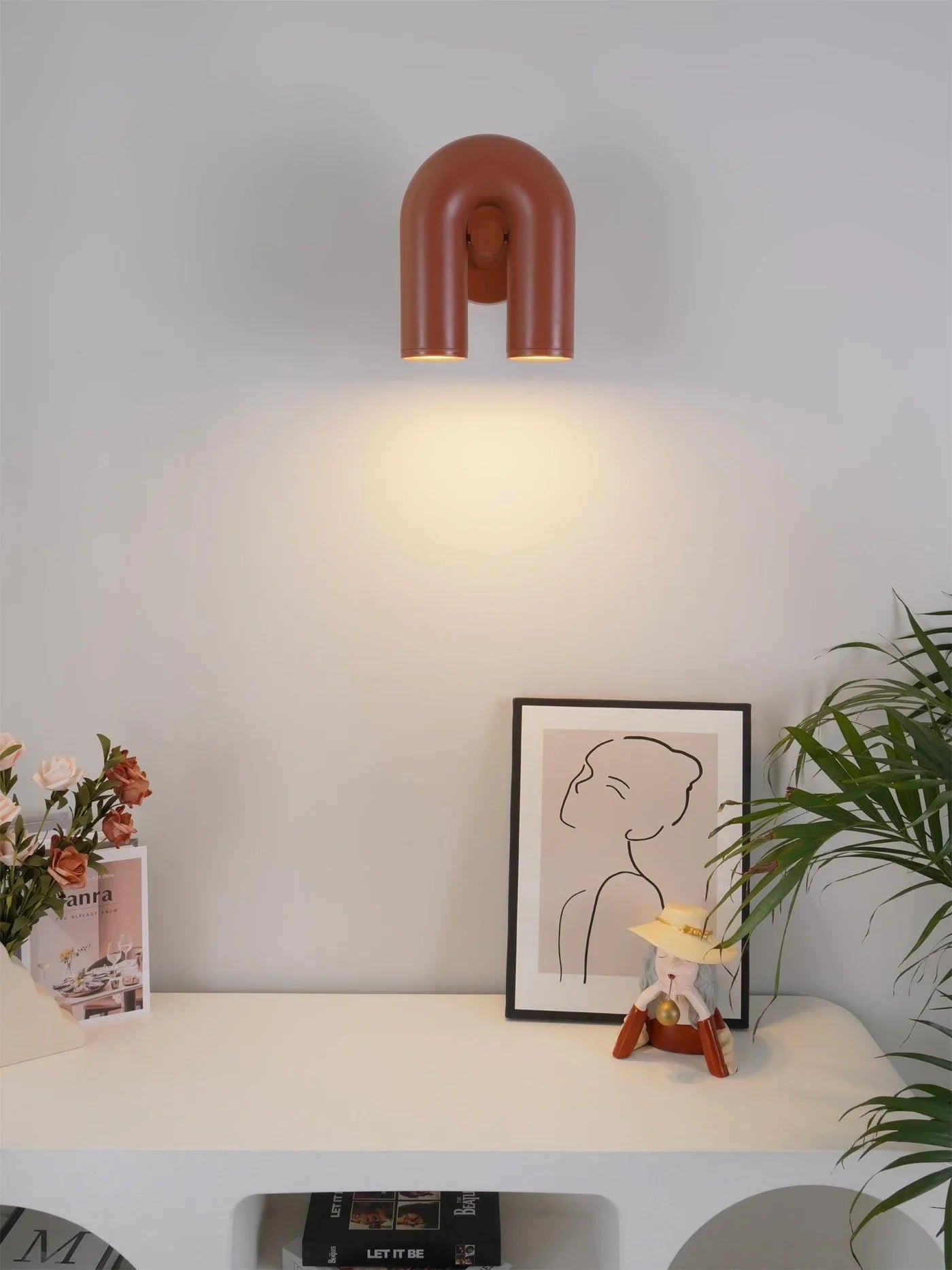 Modern LED Wall Lamp in Arch Shape