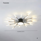 Arisha Ceiling Light Firework Modern Design LED Living Room Bedroom