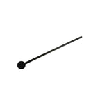 Black Slim Rod Sconce Lighting Minimalist 23.5"/31.5"/47" High LED Metal Wall Mounted Lamp for Bedroom