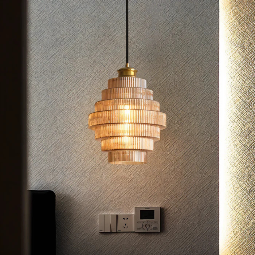 Hebes - Retro Pendant Lamp Glass