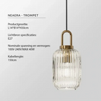 Neaera - Modern Glass Pendant Lamp