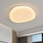 Organic LED Ceiling Lamp Natural Stone Shape