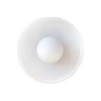 Modern Glass Disc Ceiling and Wall Light LED 1-Light