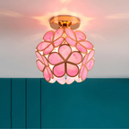 Zyvia - Luxe Glass Flower Ceiling Lamp