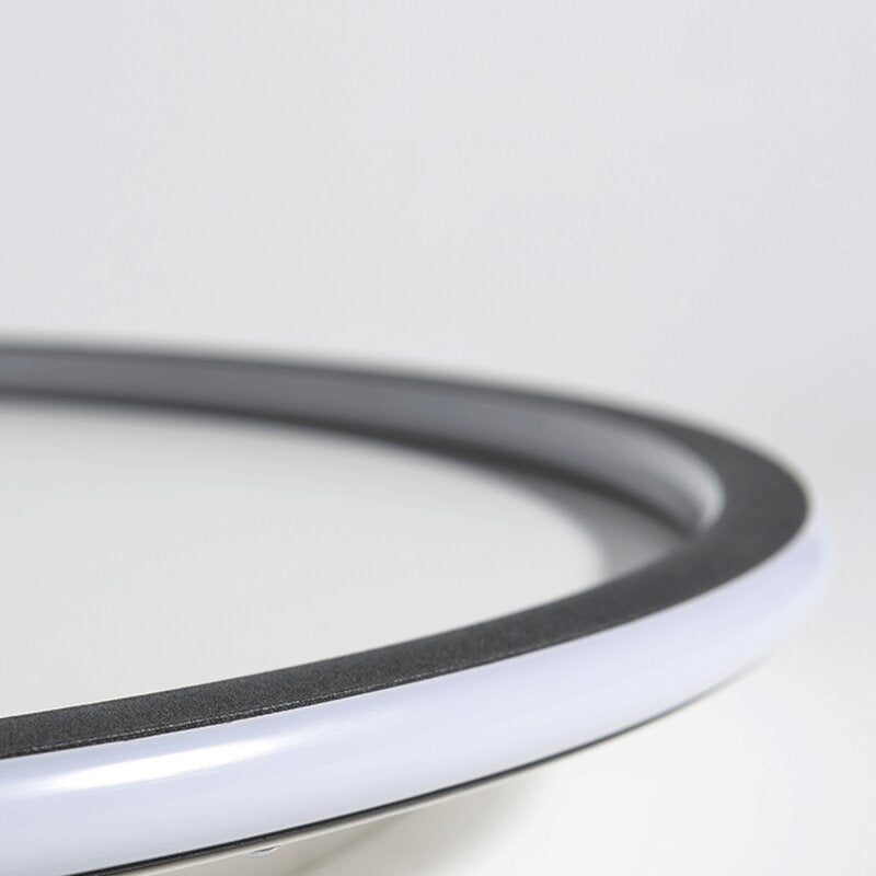 Arisha Modern Ring LED Ceiling Light Black/White Living Room/Bedroom