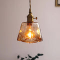 Zina Pendant Light Glass&Brass