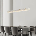 Arisha Modern LED Pendant Light White Marble Dining Room/Bar