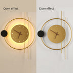 Modern LED Wall Sconce. Bedroom. Black/Gold