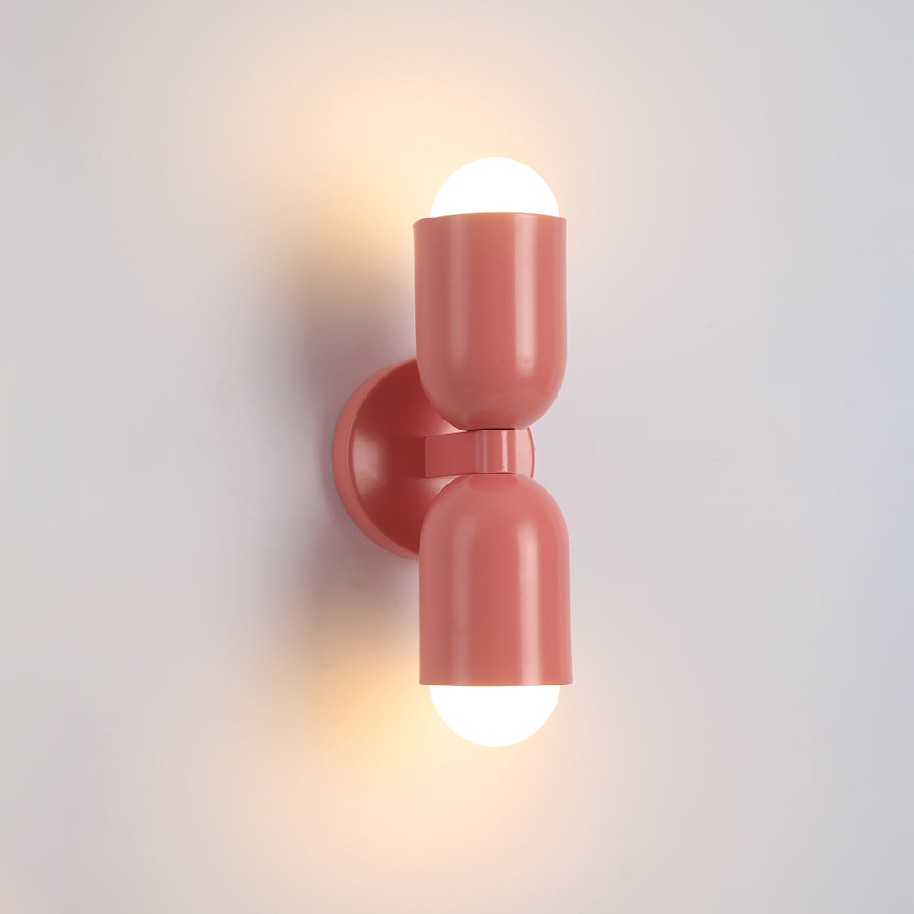 Kira Two-Headed Two-Tone Wall Sconce