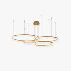 Remi Modern Metal Black/Gold/Coffee Suspension Ring