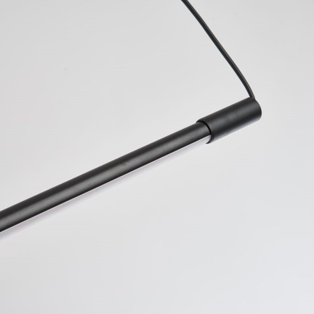Arisha Modern LED Pendant Light Black Metal Living/Dining Room