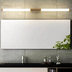 Moren Minimalist Linear Metal Wall Lamp, Gold