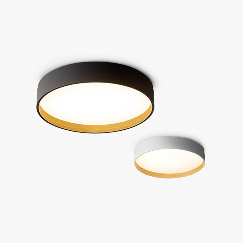 Arisha Modern LED Ceiling Light Black Metal Dining/Living Room