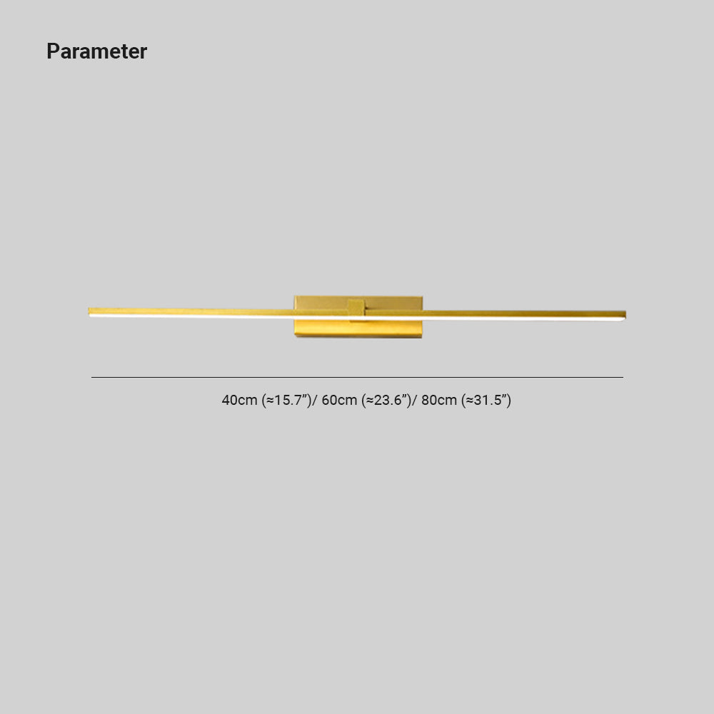 Hexa Linear Mirror Light for the Washbasin