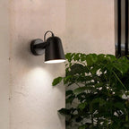 Nordic 1-Light Wall Sconce Bell Rotatable Wall Mount Light Fixture with Iron Shade for Living Room