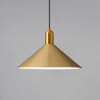 Metal Conical Drop Lamp Industrial 1 Head Dining Room Pendant Lighting Fixture