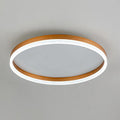 Circular Flush Mount Lighting Minimalist Acrylic Bedroom LED Flush Mount Fixture