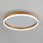 Circular Flush Mount Lighting Minimalist Acrylic Bedroom LED Flush Mount Fixture