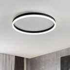 Circular Flush Mount Lighting Minimalist Acrylic Bedroom LED Flush Mount Fixture