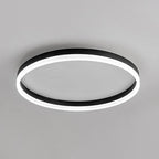 Circular Flush Mount Lighting Minimalist Acrylic Bedroom LED Flush Mount Fixture