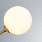 Truva Modern Bubble Chandelier. Copper/Glass. Black/Copper. Living Room