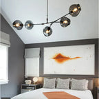 Molecular Designer Chandelier 8-Arm – Modern LED Ceiling Lamp