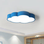 Acrylic Cloud Shade Flush Light Minimalist LED Flush Ceiling Light Fixture for Nursery