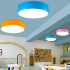 Acrylic Round LED Flush Mount Children's Flushmount Ceiling Light for Kindergarten