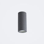 Cylinder Corridor Flush Ceiling Light Cement Minimalistic LED Flush Mount Lighting Fixture