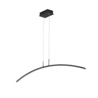 Arched Shape LED Pendant Light Modern Acrylic Dining Room Hanging Island Lighting