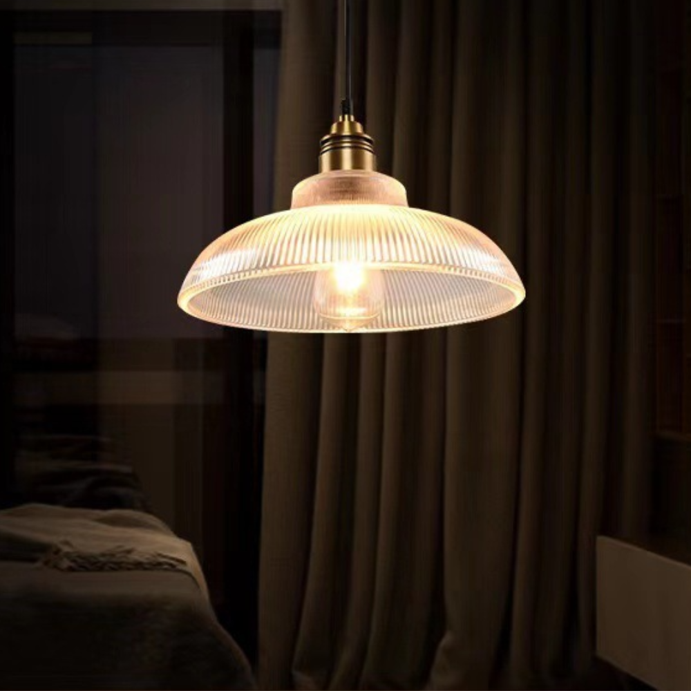 Umai Industry LED Suspension Clear/Amber Bedroom/Restaurant