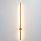 Slim Rod Stairs Sconce Lamp Aluminum Minimalist LED Wall Mounted Lighting Fixture