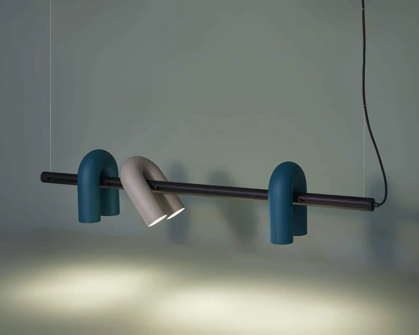 Designer Hanging Lamp with Sculptural Form – Modern Lighting