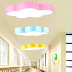 Modern Cloud Pendant Ceiling Light Metal LED Kindergarten Suspended Lighting Fixture