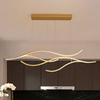 Bare Branch Metal Pendant Lighting Fixture Simplicity LED Island Light for Open Kitchen