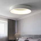 Metal Circular Flush Mount Ceiling Lamp Nordic Style LED Flush Mount Lighting for Bedroom