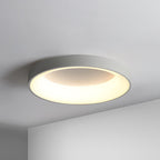 Metal Circular Flush Mount Ceiling Lamp Nordic Style LED Flush Mount Lighting for Bedroom