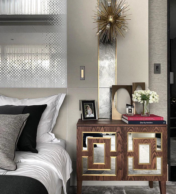 Modern Adjustable Wall Lamp Above Bed