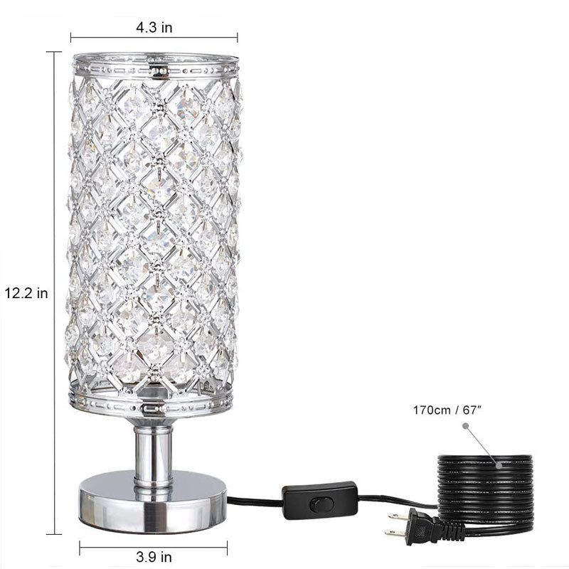 Modern Crystal Table Lamp