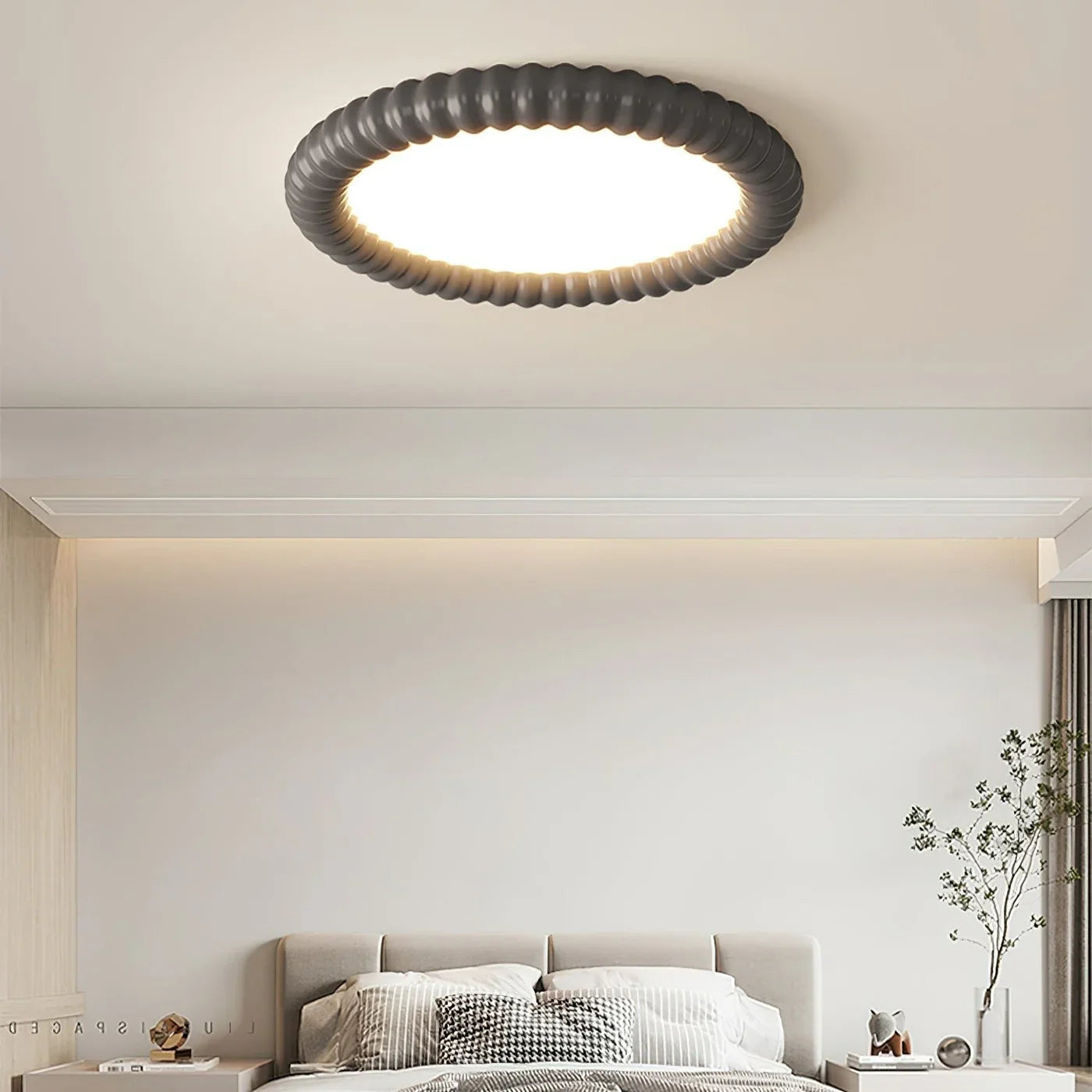 Modern LED Ceiling Lamp with Decorative Frame