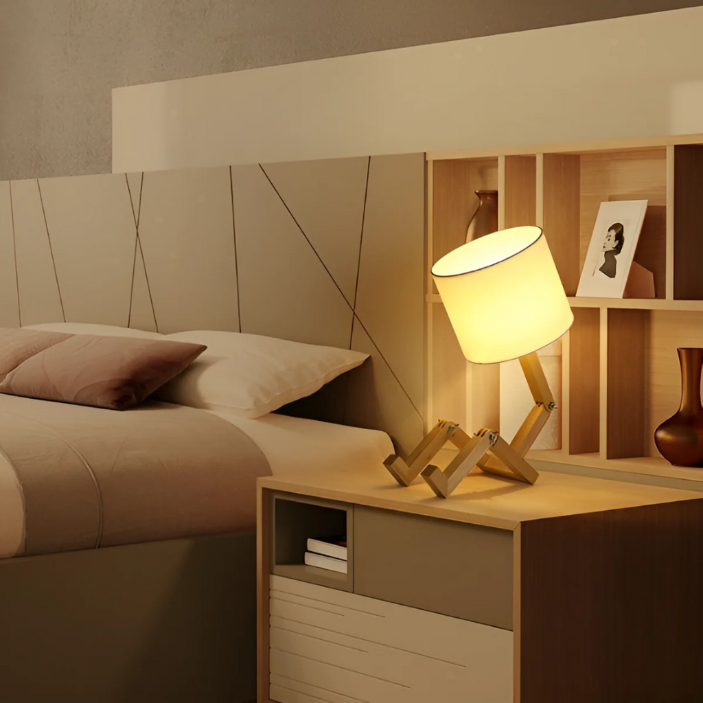 Rilna - Flexible Wooden Table Lamp