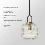 Neaera - Modern Glass Pendant Lamp
