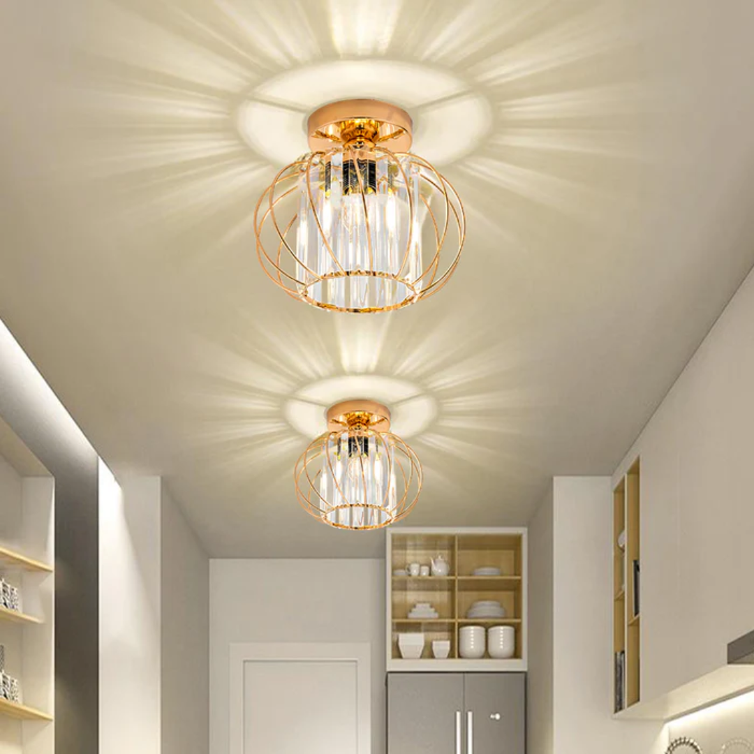 Panacea - Modern Glass Ceiling Lamp