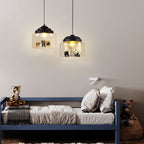 Calliope Zoo Glass Pendant Light