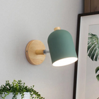 Drelis - Scandinavian Wooden Wall Lamp
