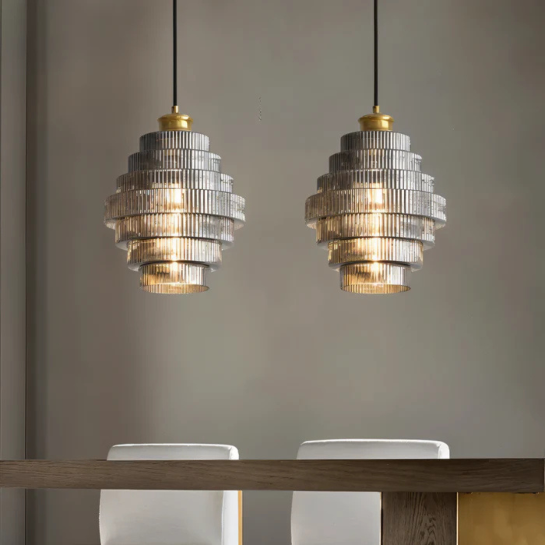 Hebes - Retro Pendant Lamp Glass