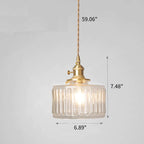 Vintage Crystal Pendant Light - Celeste