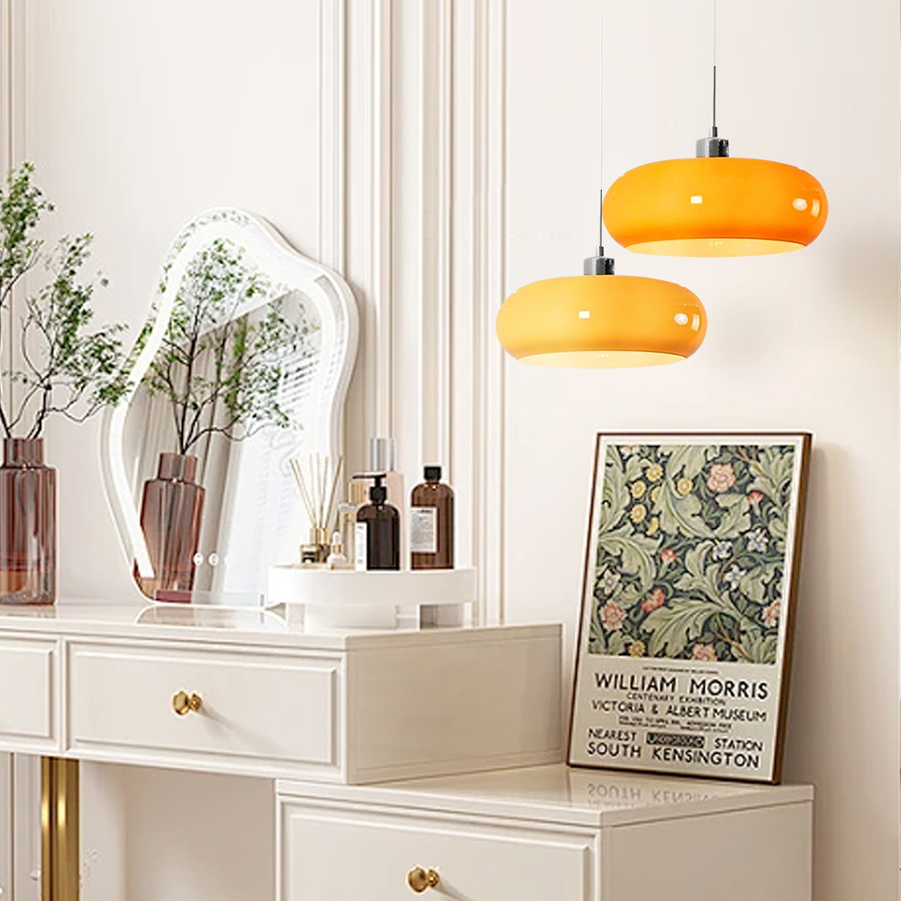 Cassian Nordic Bauhaus Glass Pendant Light