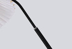 Minimalist Pleated Fabric Shade LED Floor Lamp | 1-Light Standing