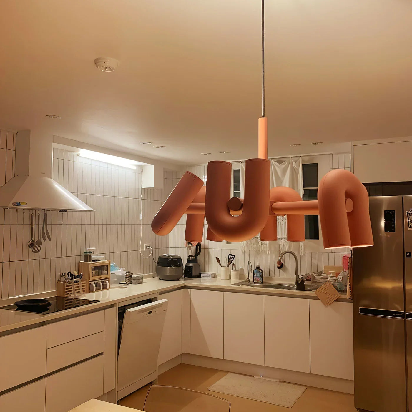 Designer Hanging Lamp with Sculptural Form – Modern Lighting